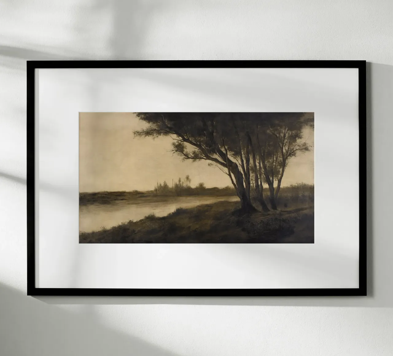 Landscape with Trees poster da apoloprints