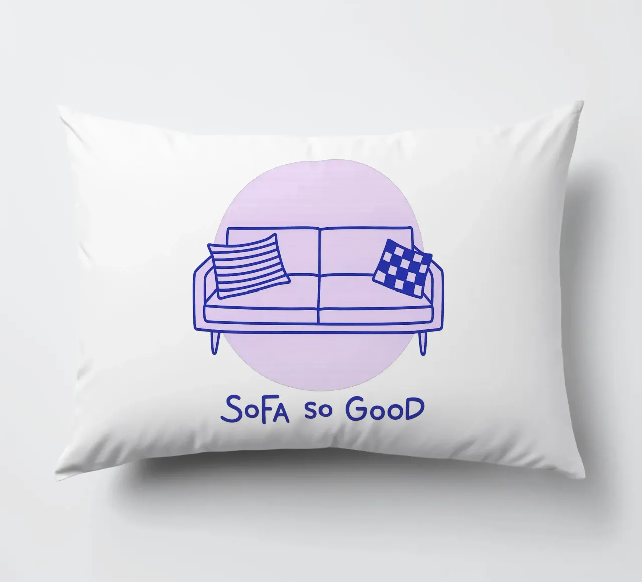 Sofa So Good – Retro Druck cuscino da Gift Ideas