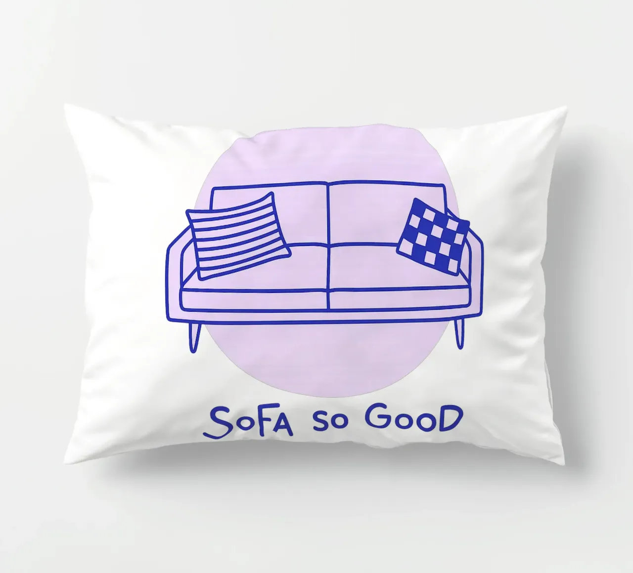 Sofa So Good – Retro Druck cuscino da Gift Ideas