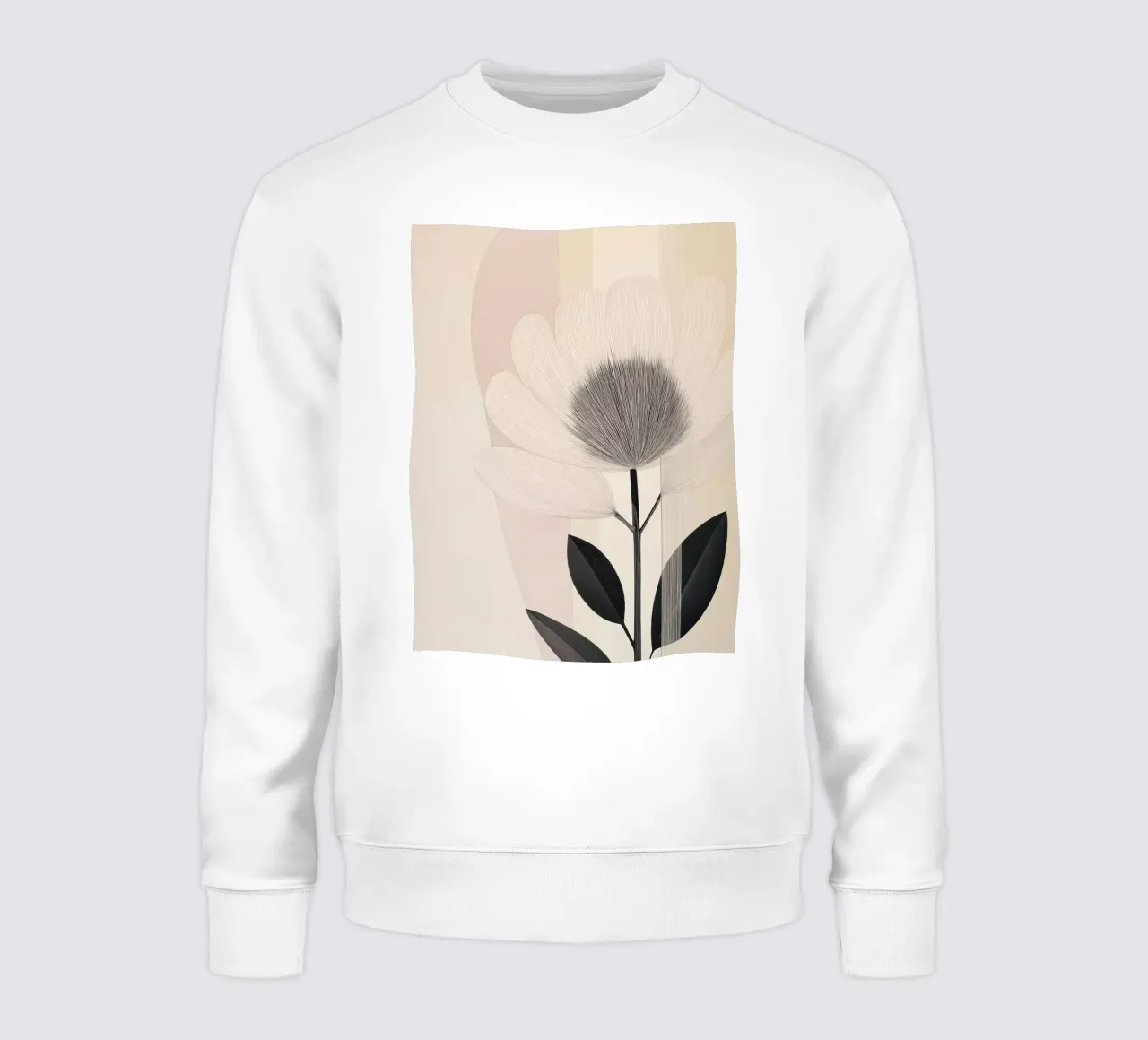 Fiore astratto felpa da Imagine