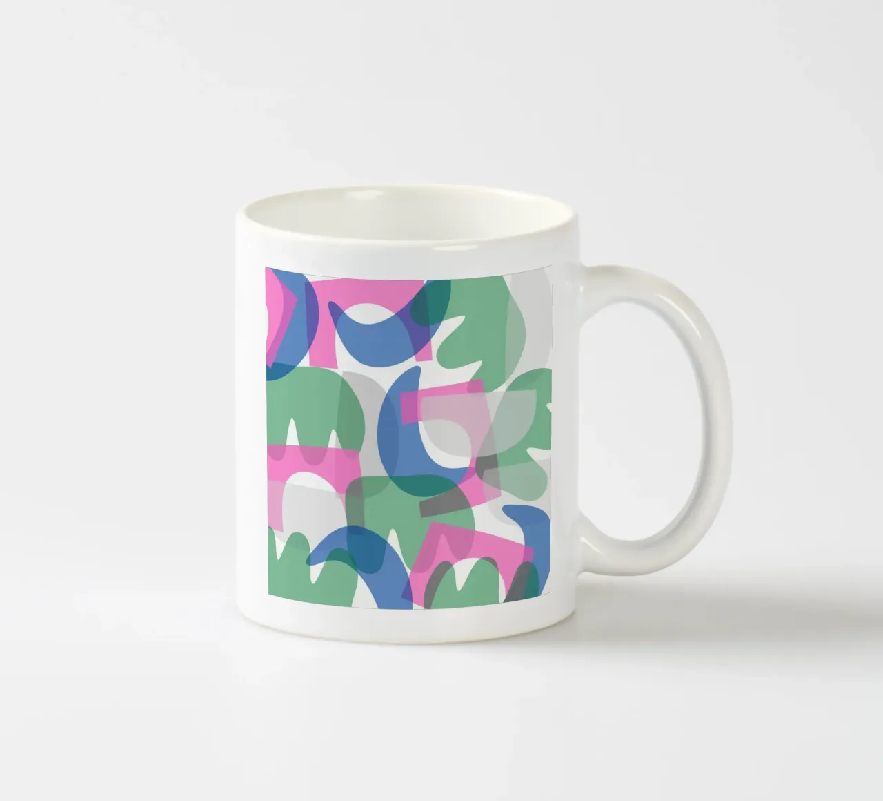 Sovrapposizione di forme tazza in ceramica da Little Dean