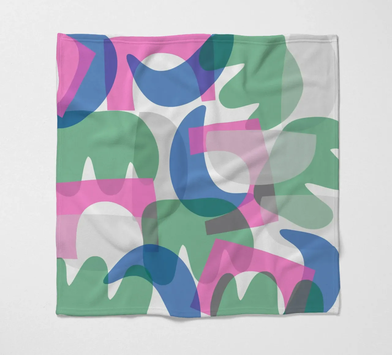 Sovrapposizione di forme coperta in pile da Little Dean