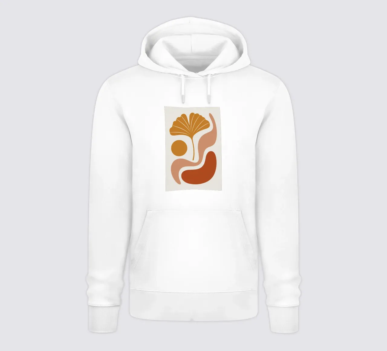 Ginkgo Leaf felpa con cappuccio da LisaArtes