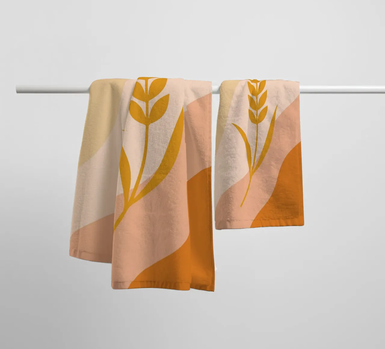 Golden Wheat Botanical asciugamano da bagno da LisaArtes