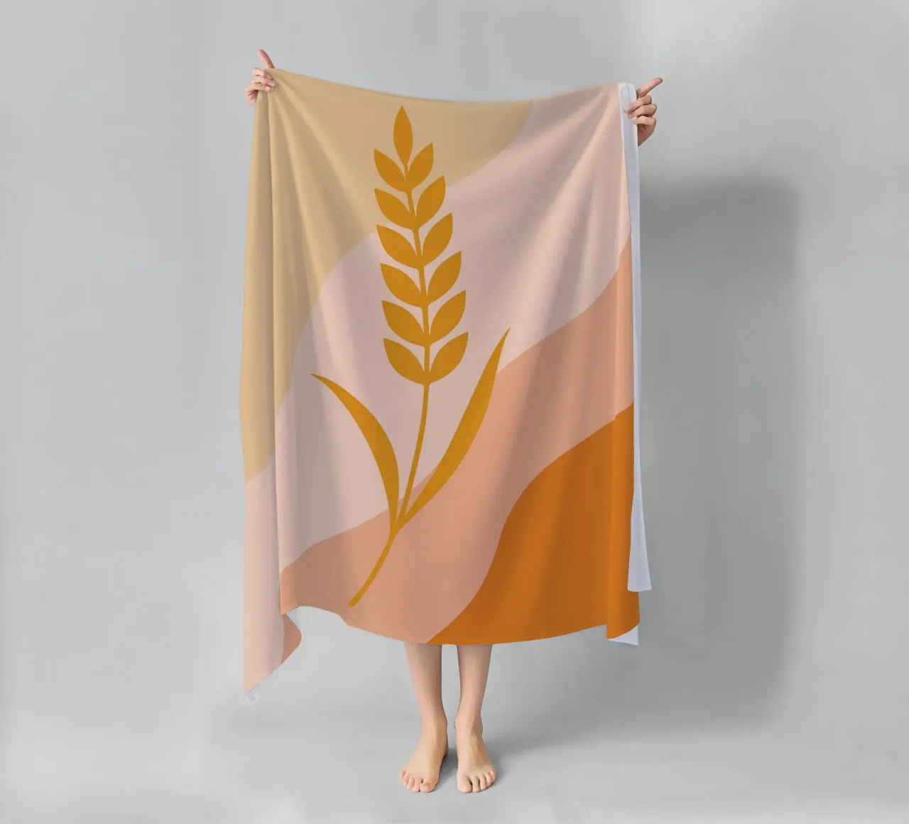 Golden Wheat Botanical telo mare da LisaArtes