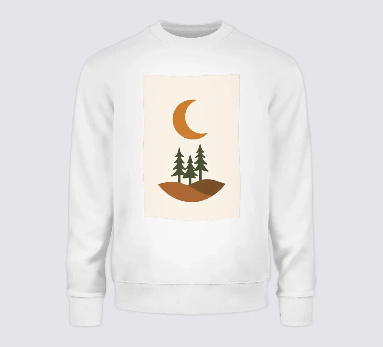 Half Moon Forest felpa da LisaArtes