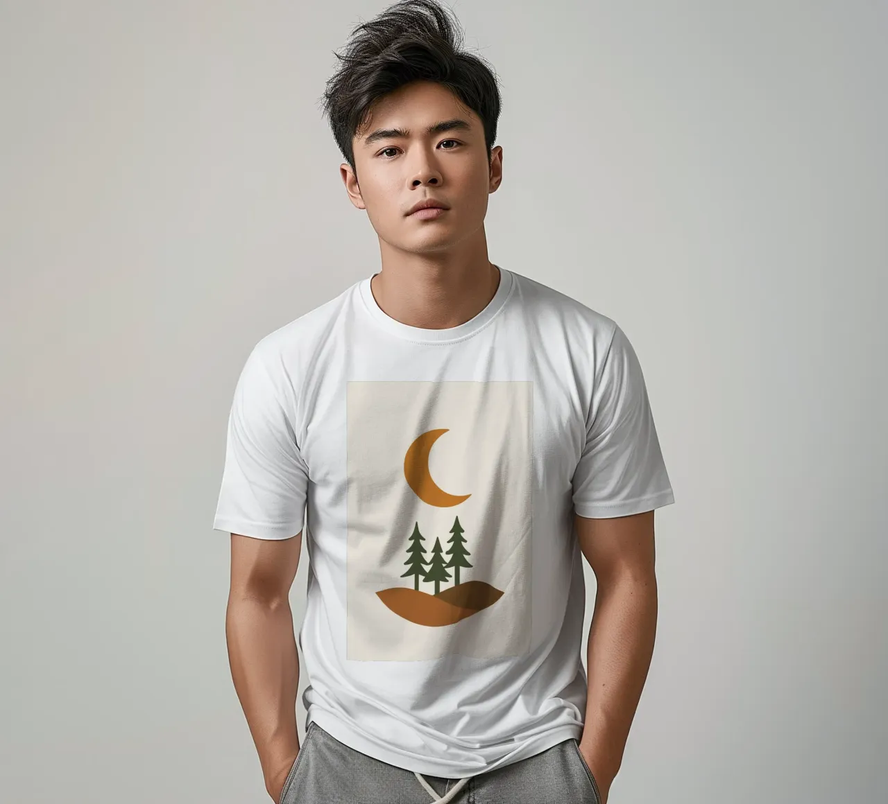 Half Moon Forest t-shirt da LisaArtes