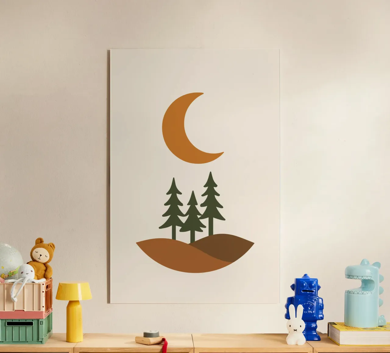 Half Moon Forest plexiglass da LisaArtes