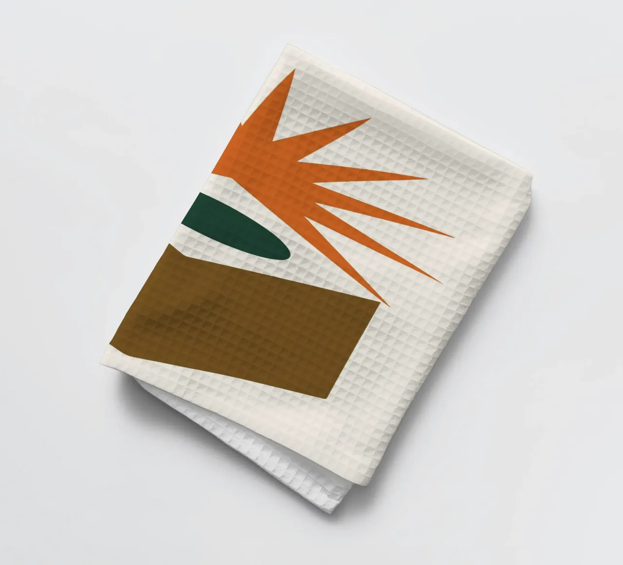 Hollow Cube with Sunburst Rays canovaccio da cucina da LisaArtes