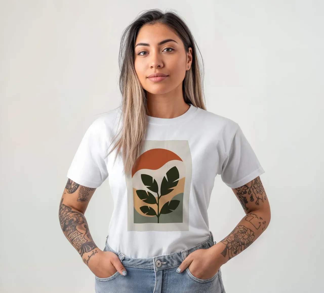 Leaf in Arch t-shirt da LisaArtes