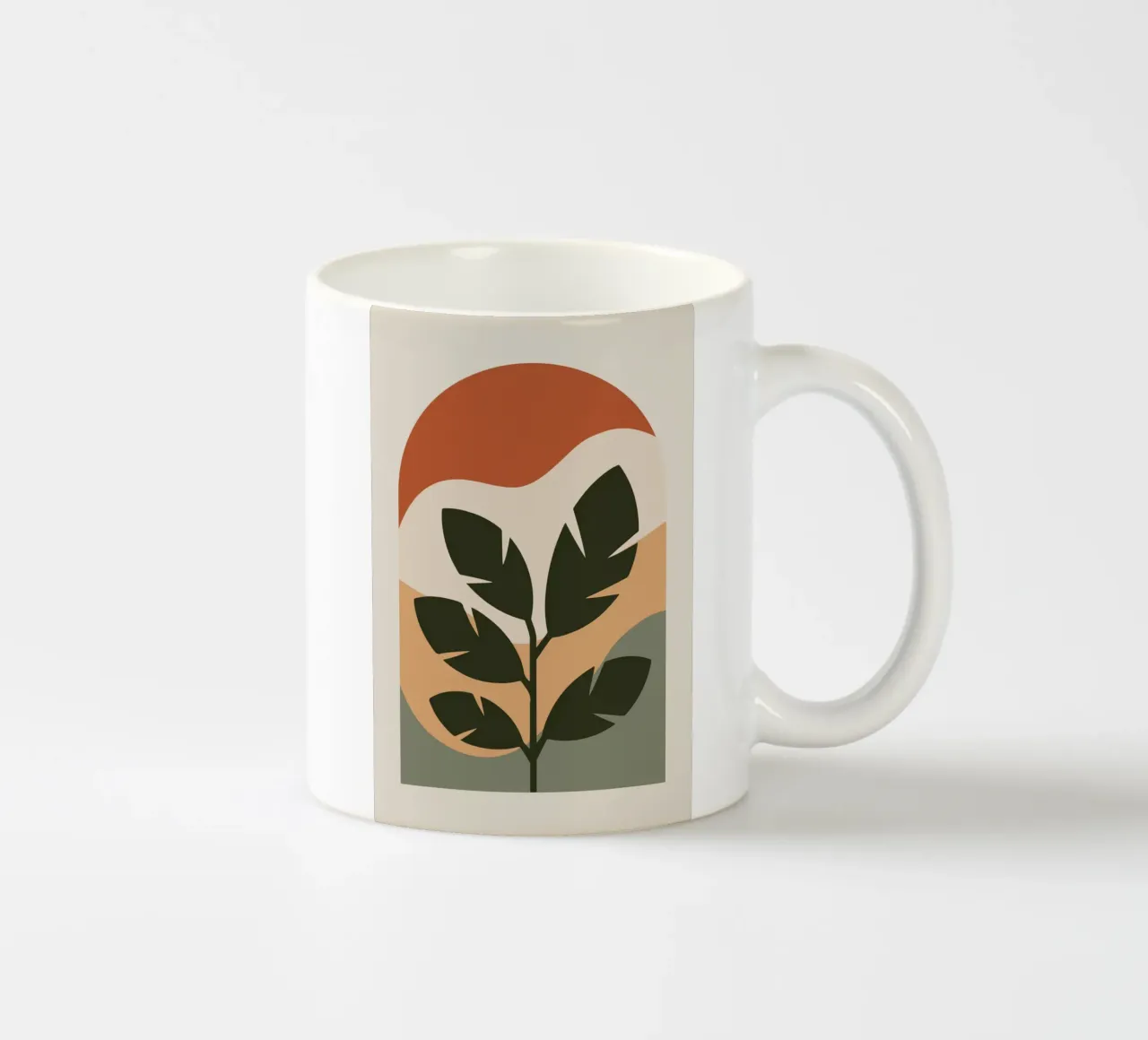 Leaf in Arch tazza in ceramica da LisaArtes