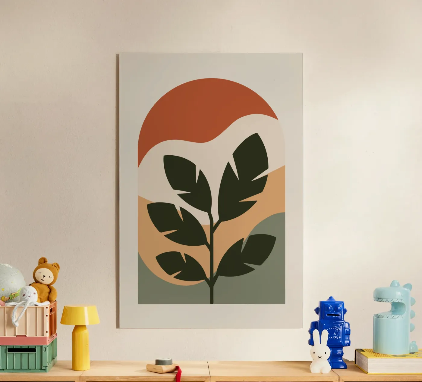 Leaf in Arch acryl van LisaArtes