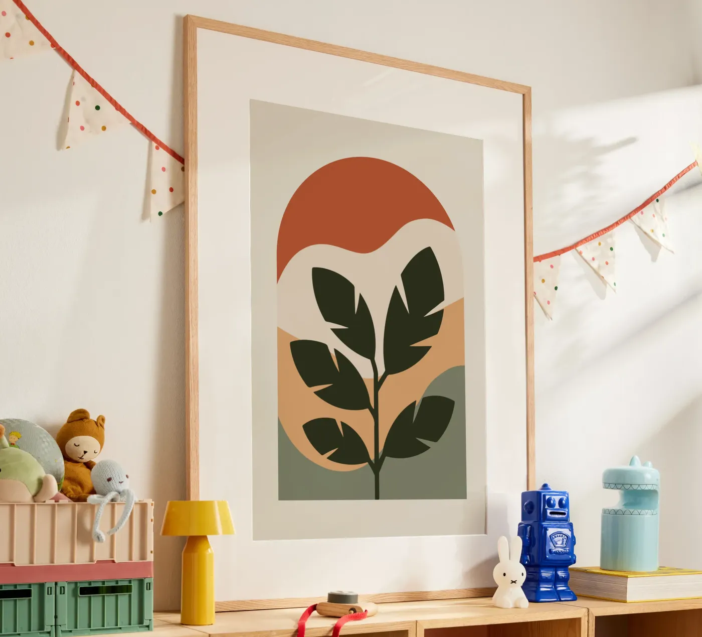 Leaf in Arch poster by LisaArtes