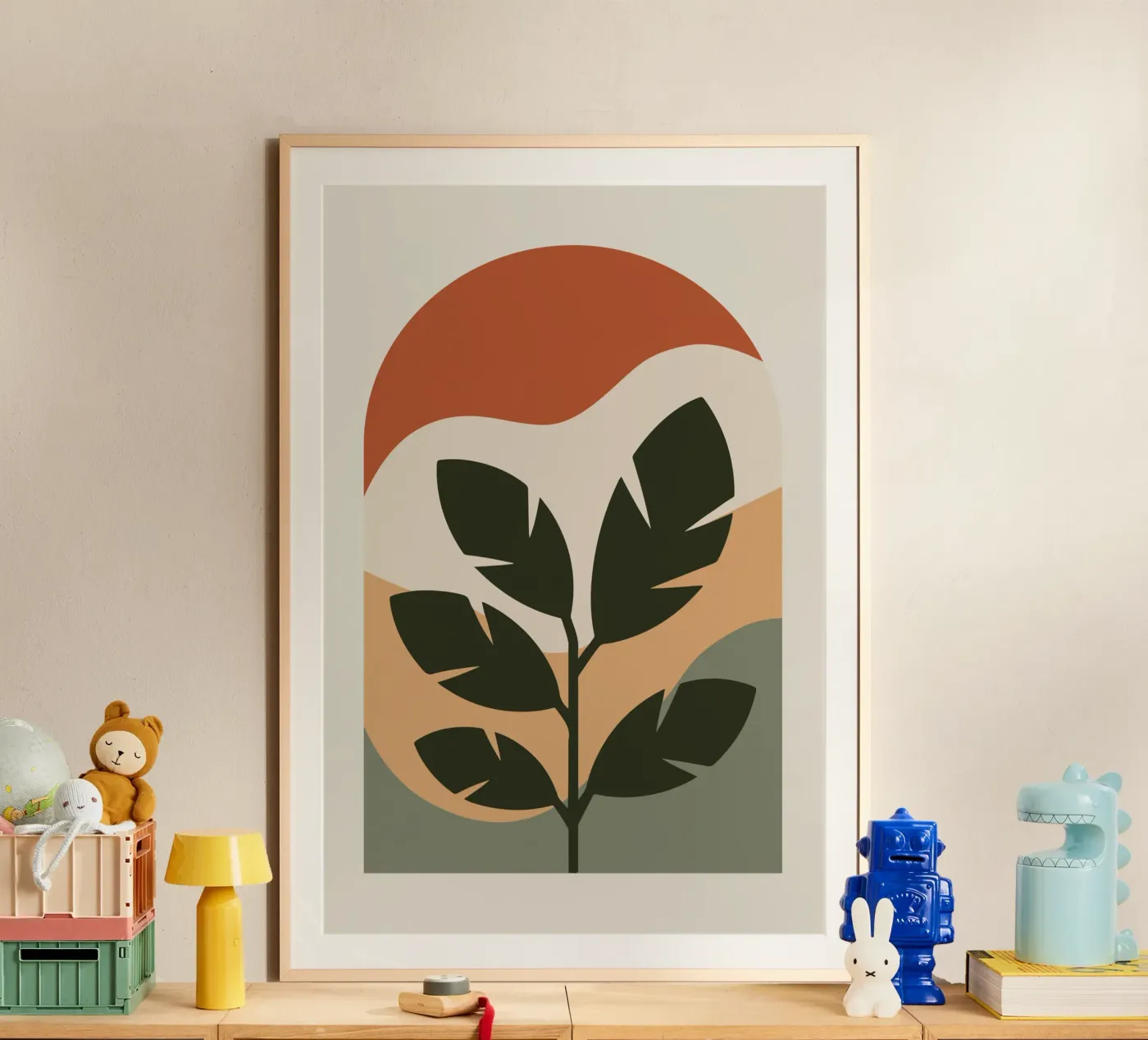 Leaf in Arch poster by LisaArtes