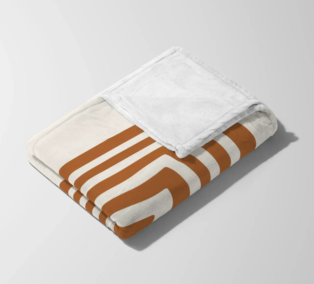 Maze in Earth Tone Square coperta in pile da LisaArtes