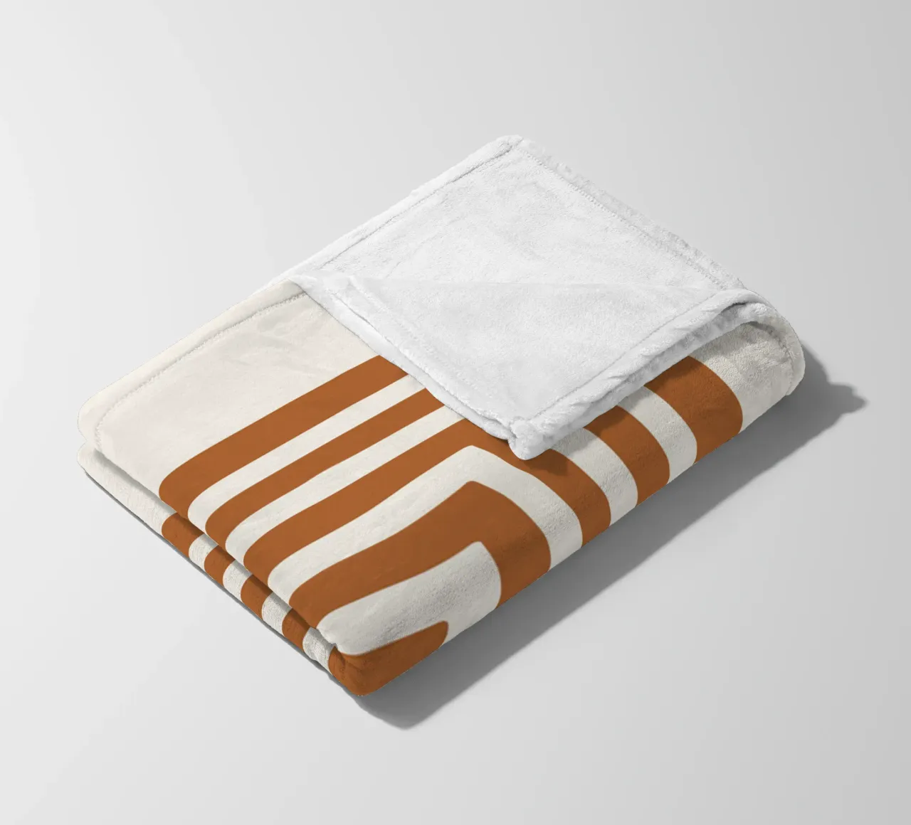 Maze in Earth Tone Square coperta in pile da LisaArtes
