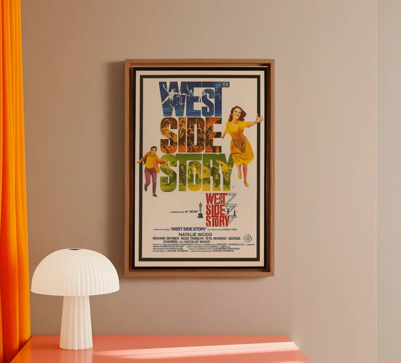 West Side Story tela con Cornice a cassetta da Cobron Studio