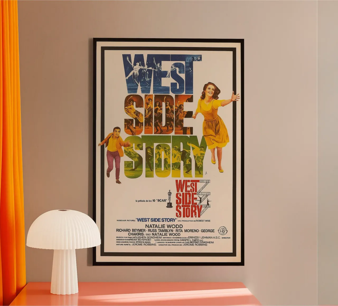 West Side Story tela con Cornice a cassetta da Cobron Studio