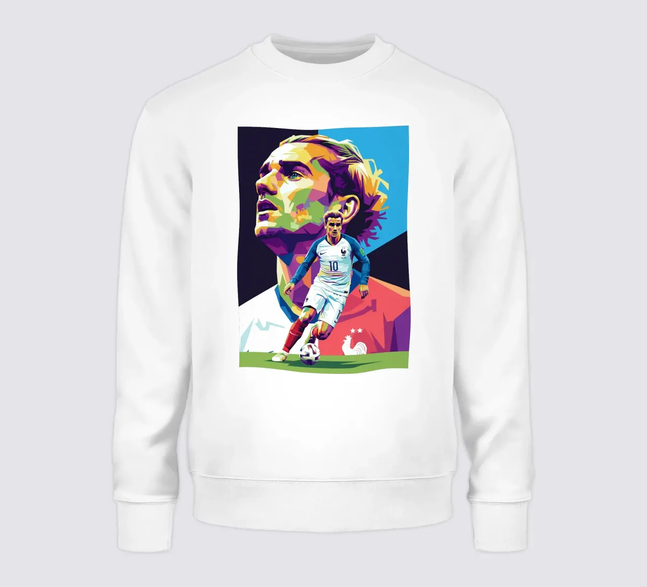 Antoine Griezmann pop art felpa da Hantamrata
