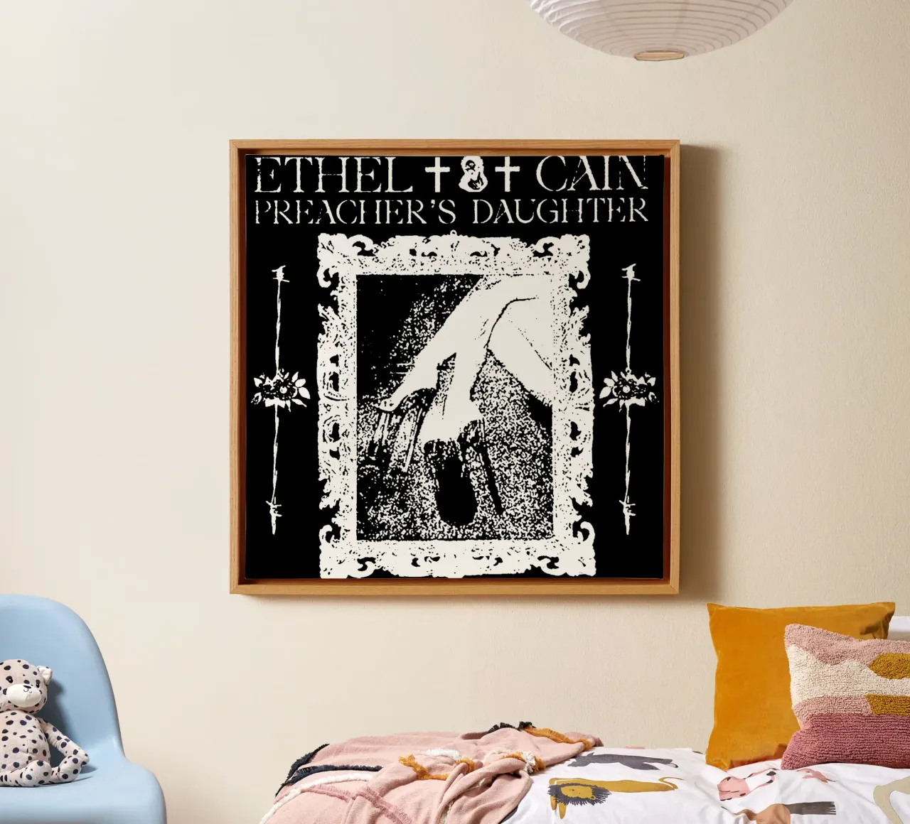 Predikant's dochter EC Klassieker canvas met Baklijst van sophielouise.designs