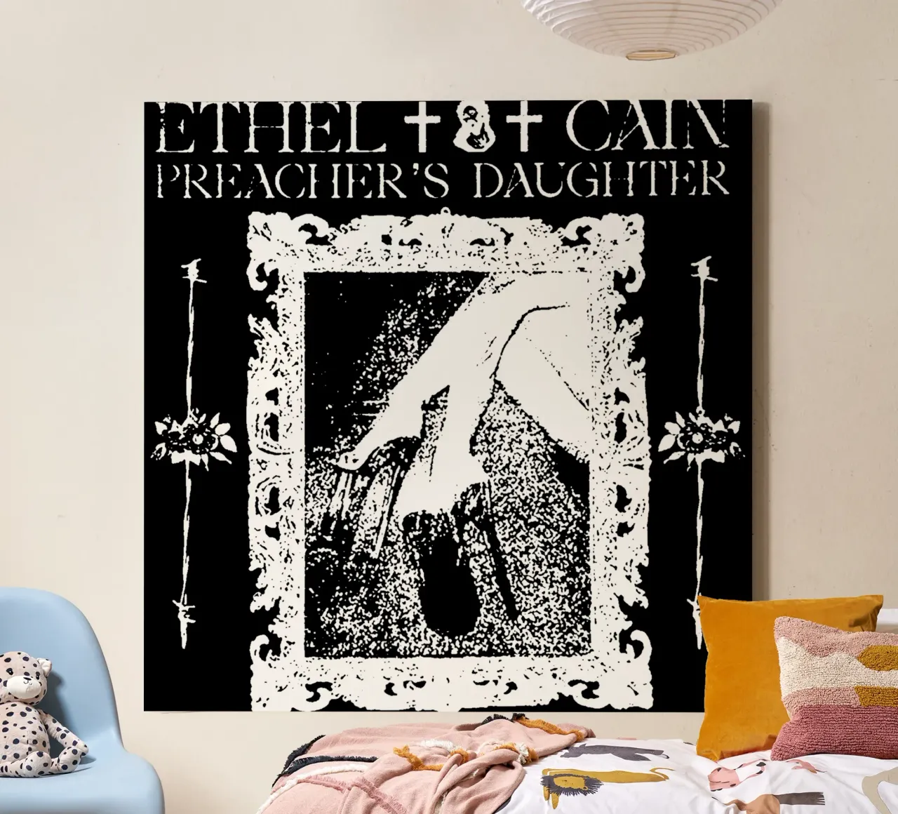 Predikant's dochter EC Klassieker canvas met Baklijst van sophielouise.designs