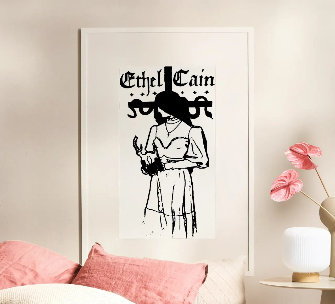 La donna del predicatore Ethel Cain Classico poster da sophielouise.designs