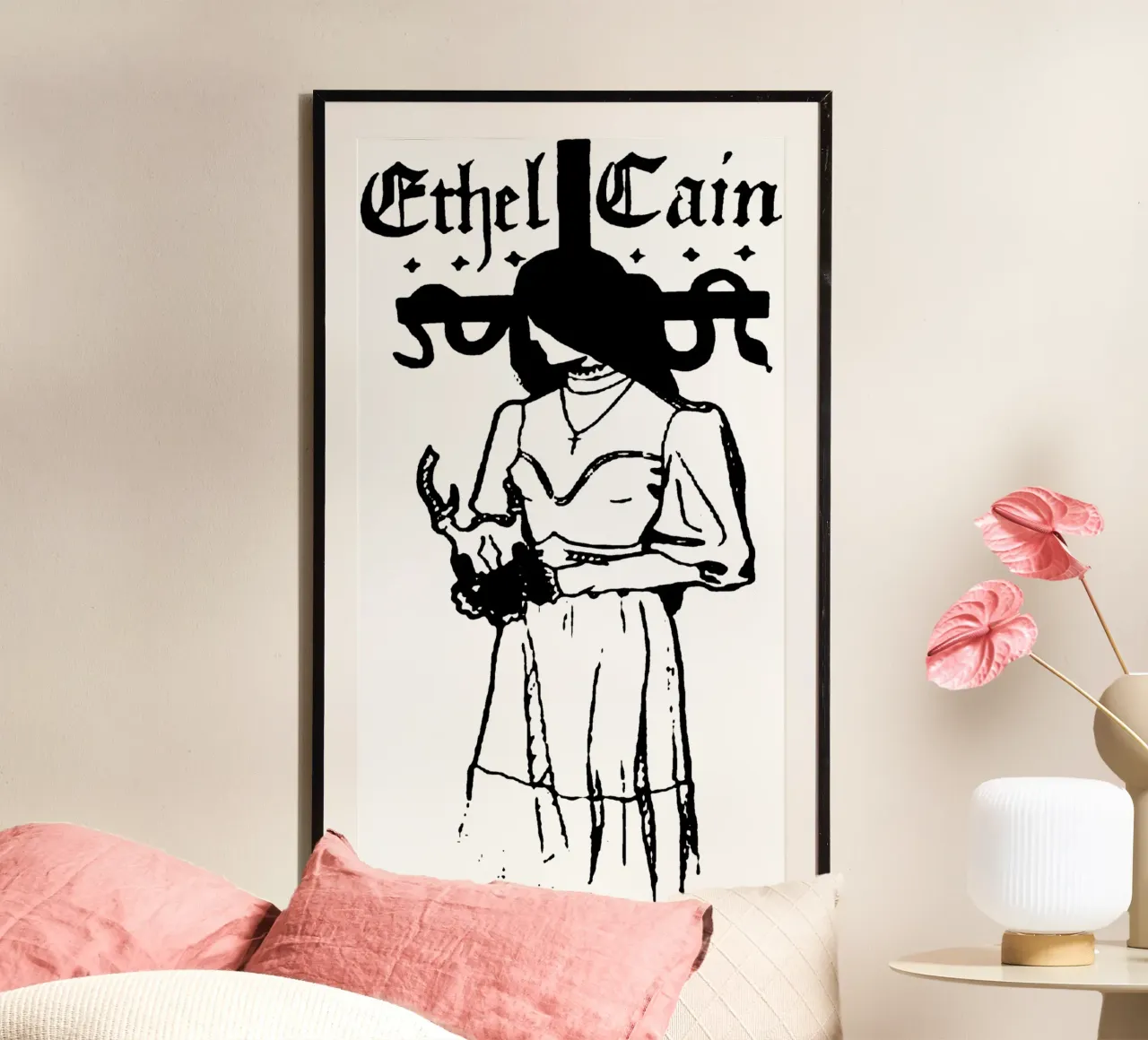 La donna del predicatore Ethel Cain Classico poster da sophielouise.designs