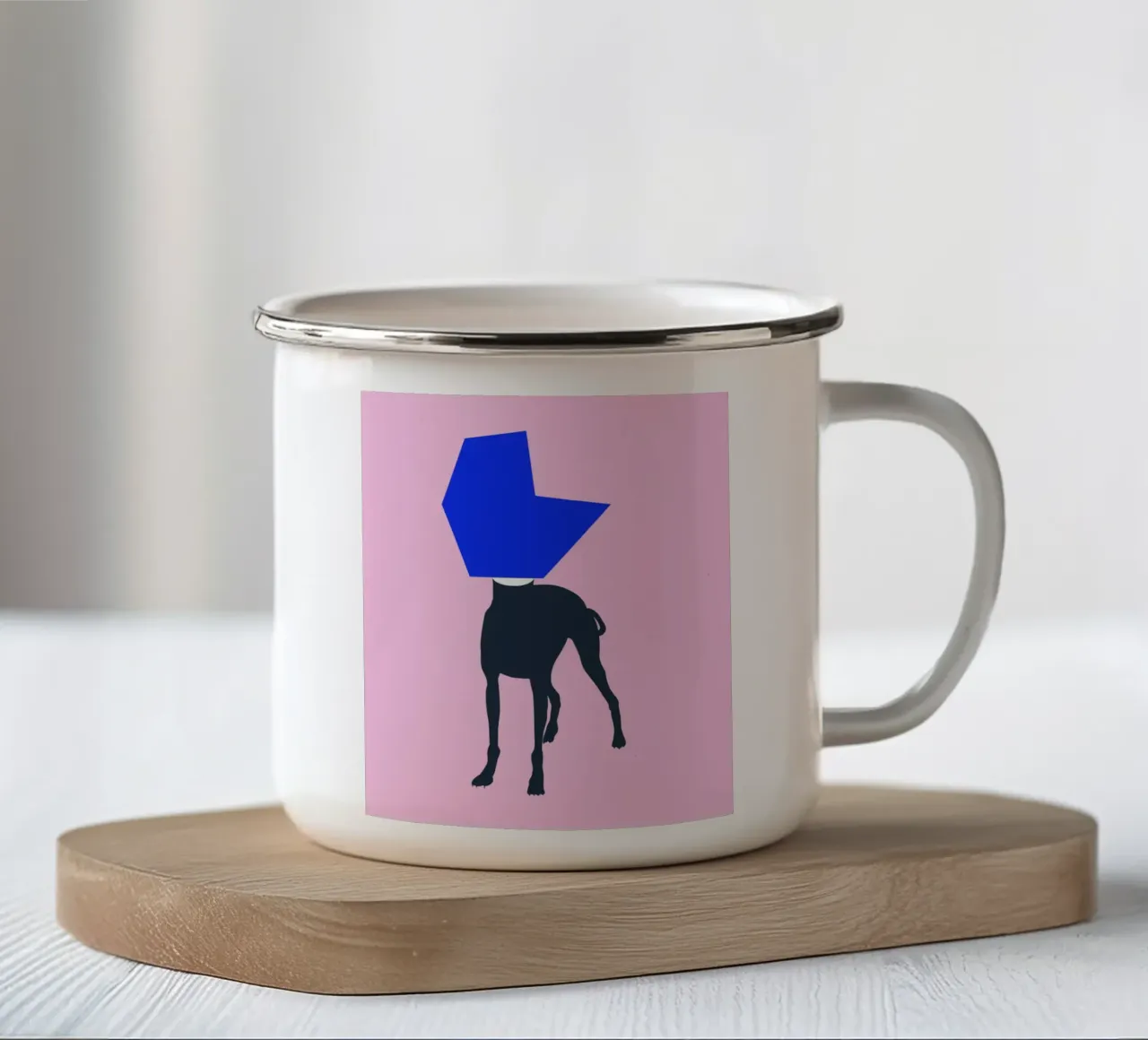 Segugio della geometria tazza in smalto da Little Dean