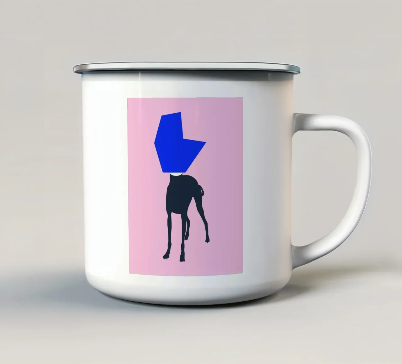 Segugio della geometria tazza in smalto da Little Dean