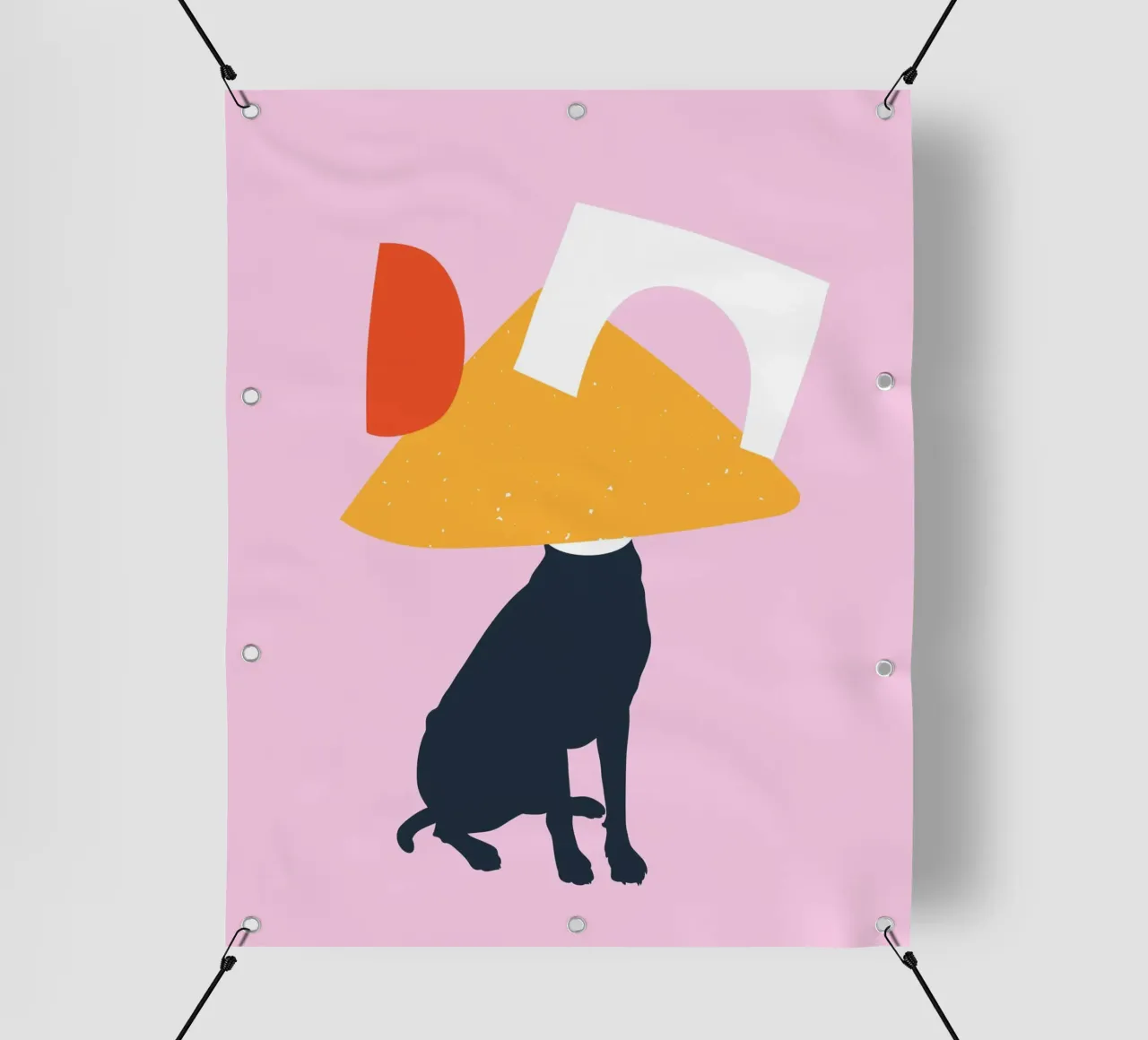 Animale da compagnia geometrico telo in pvc da Little Dean