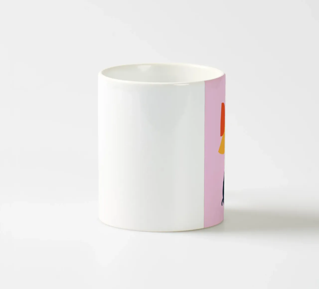 Animale da compagnia geometrico tazza in ceramica da Little Dean