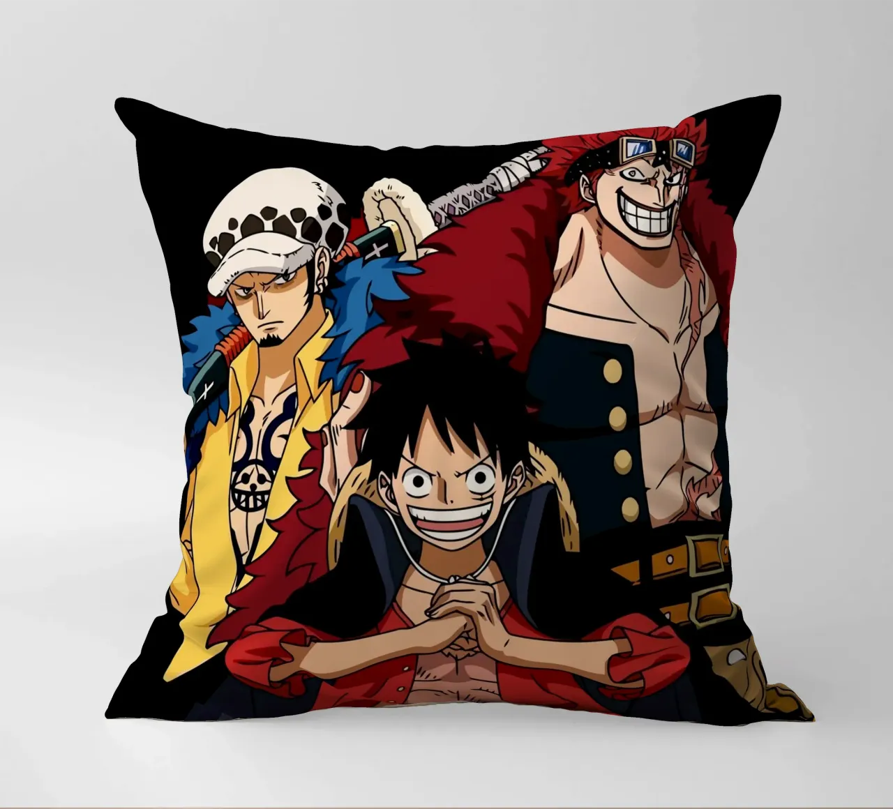 Three Bad Generations One Piece cuscino da Dumery Art