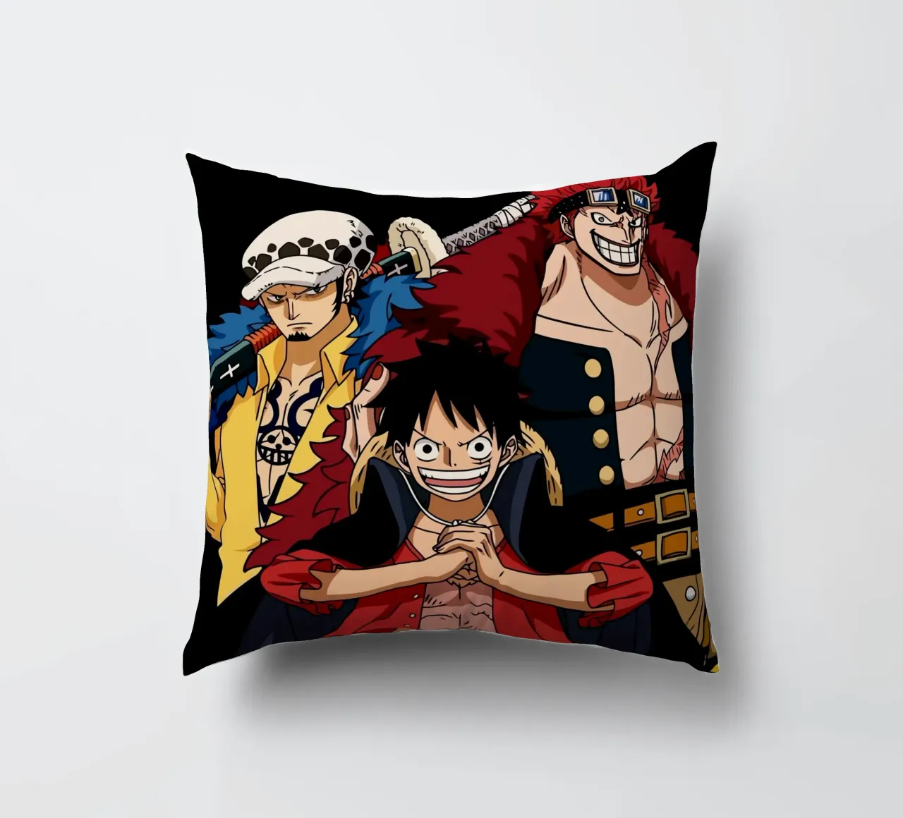 Three Bad Generations One Piece cuscino da Dumery Art