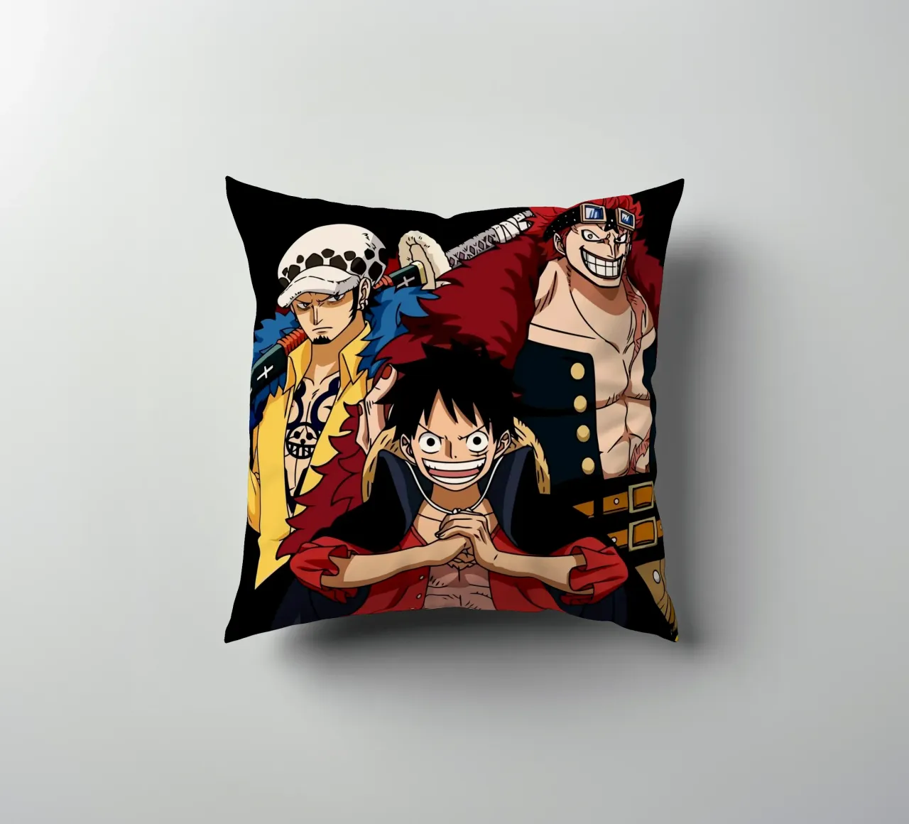 Three Bad Generations One Piece cuscino da Dumery Art