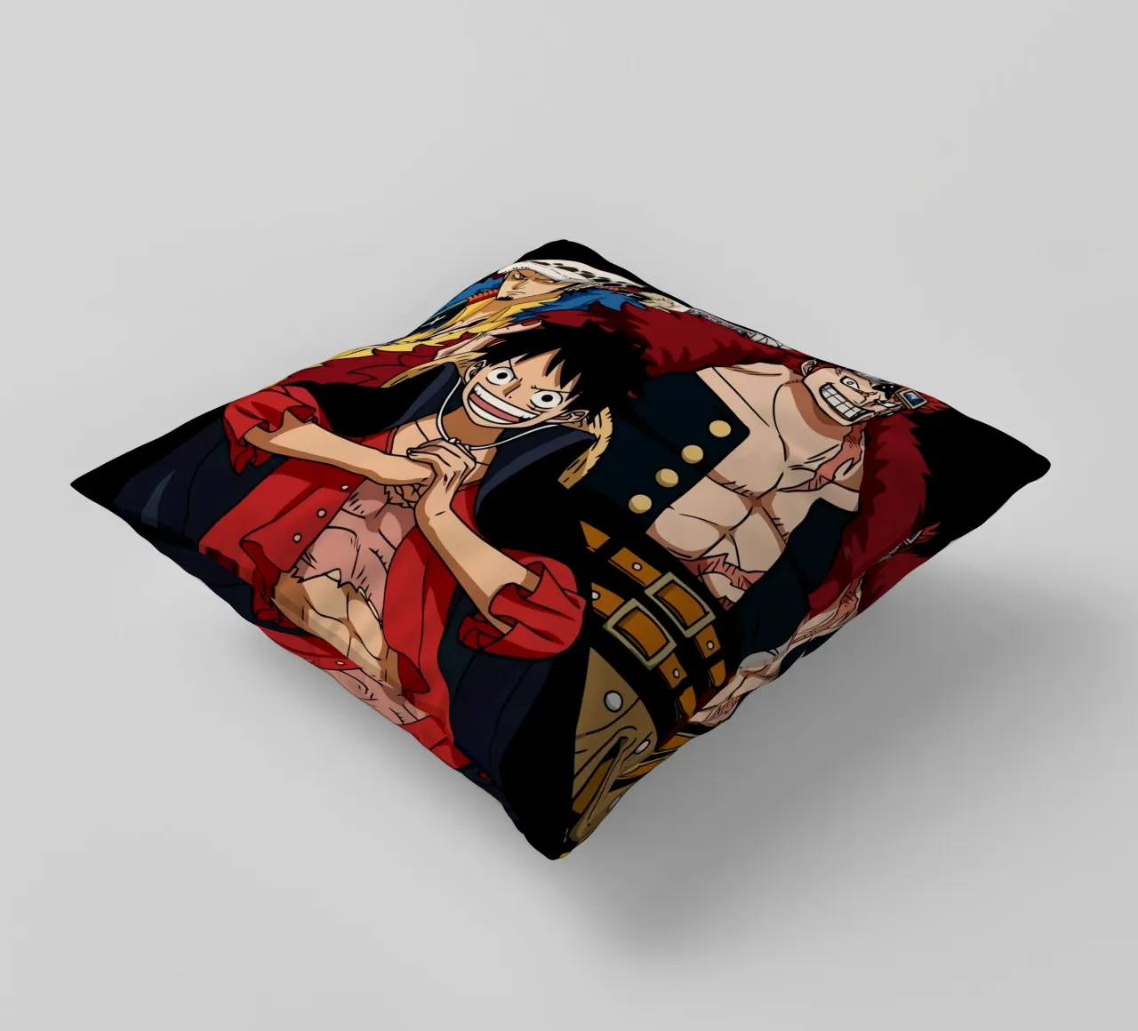 Three Bad Generations One Piece cuscino da Dumery Art