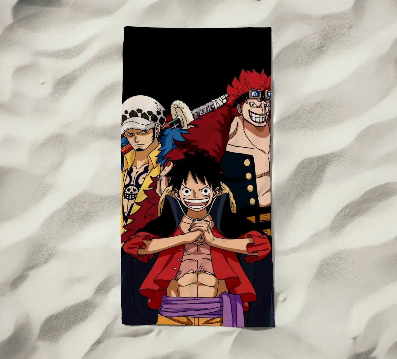 Three Bad Generations One Piece telo mare da Dumery Art