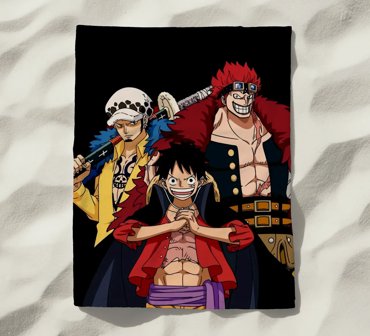 Three Bad Generations One Piece telo mare da Dumery Art