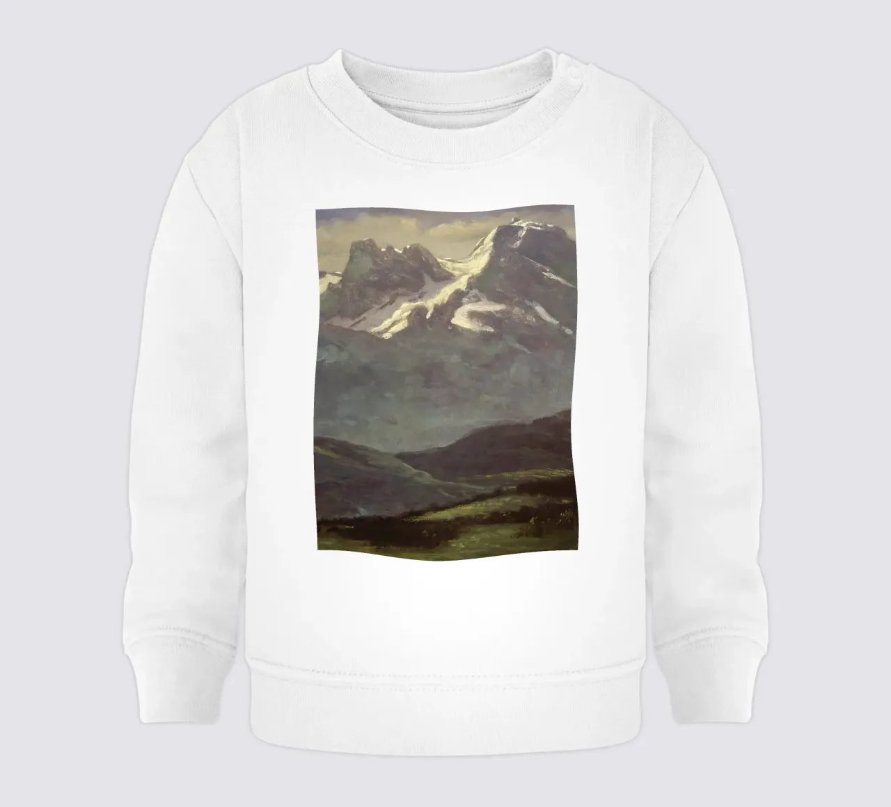 Snow Capped Mountains felpa neonato da apoloprints