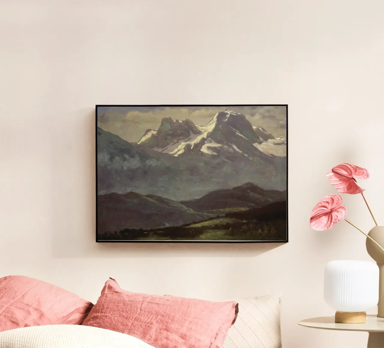 Snow Capped Mountains plexiglass da apoloprints