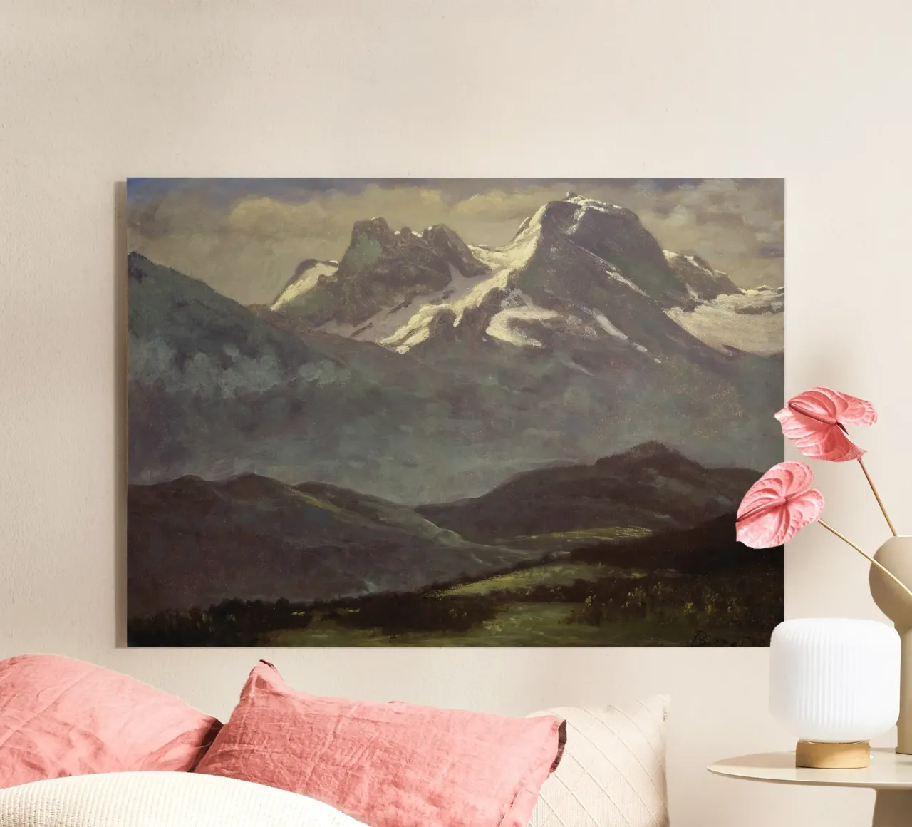 Snow Capped Mountains plexiglass da apoloprints