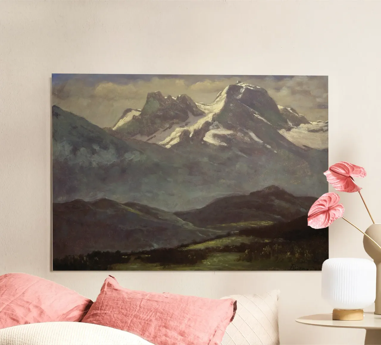 Snow Capped Mountains poster da apoloprints