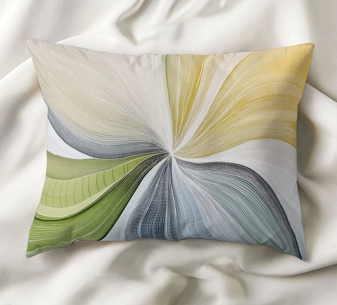 Fiore astratto cuscino da Imagine