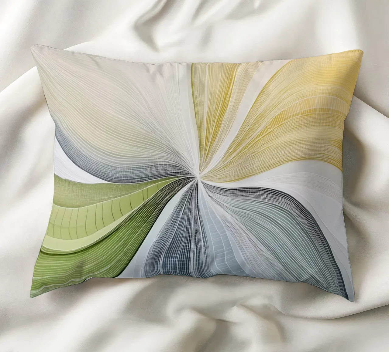 Fiore astratto cuscino da Imagine