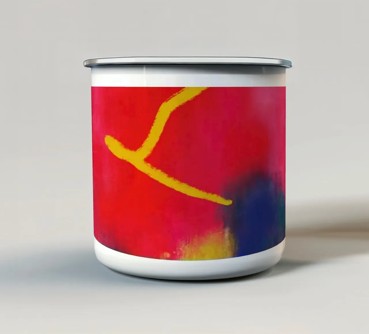 Luminia Pink tazza in smalto da Petra Lang
