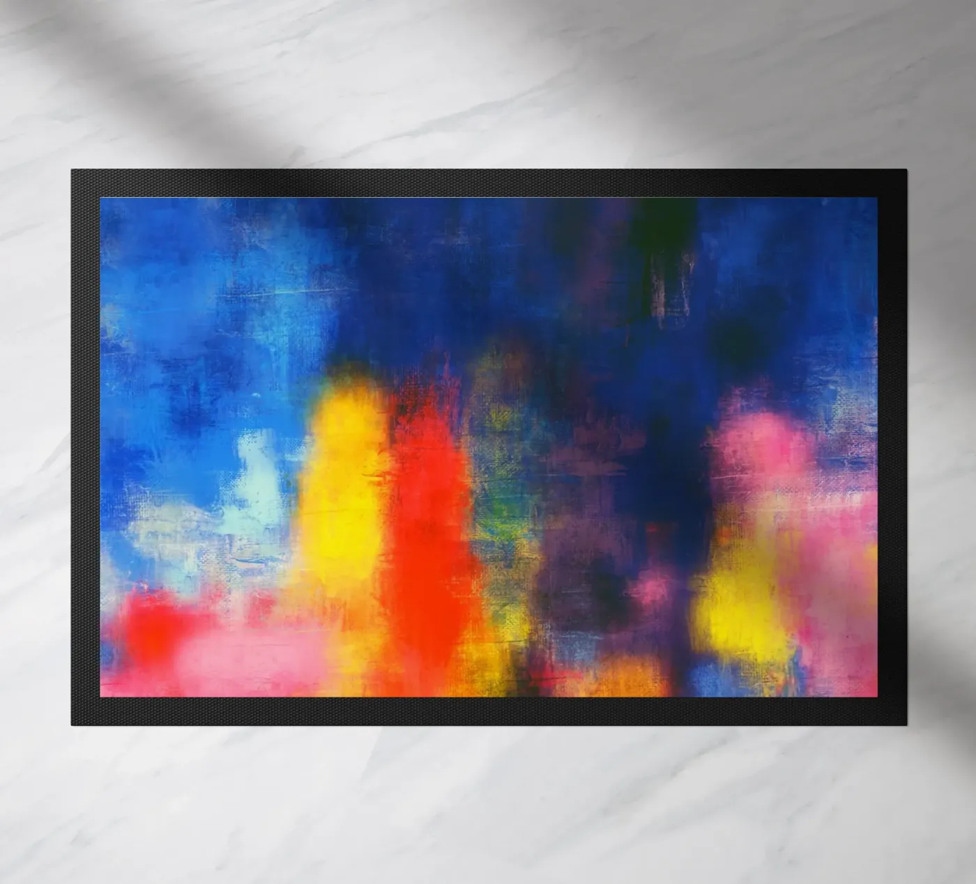 Glora Blue doormat by Petra Lang