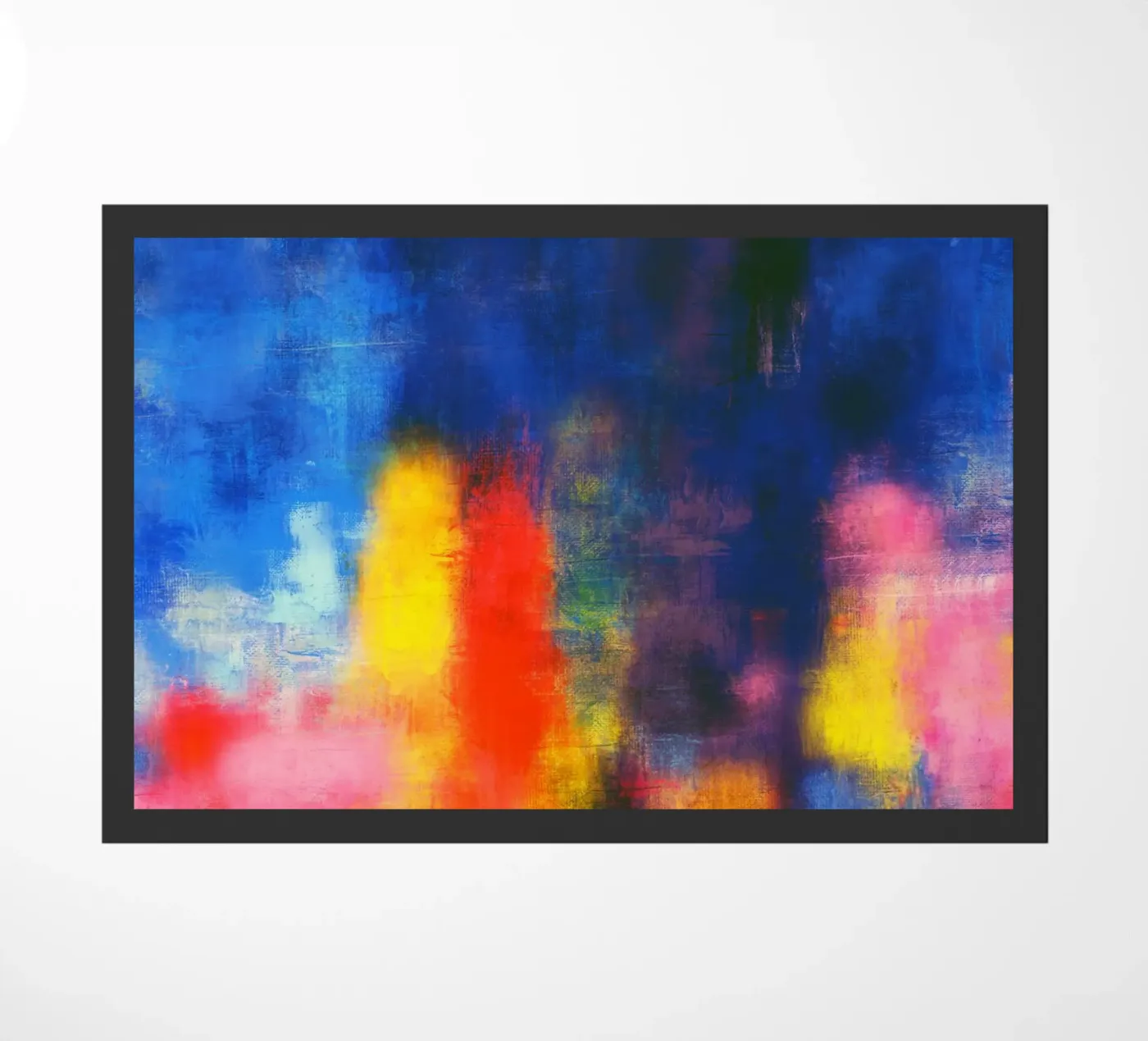 Glora Blue doormat by Petra Lang