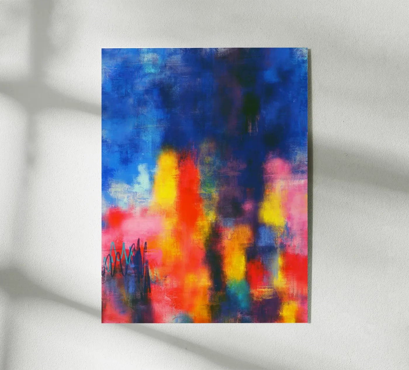 Glora Blue plexiglass da Petra Lang