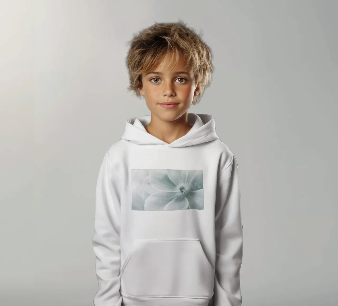 Fiore felpa bambino con cappuccio da Imagine