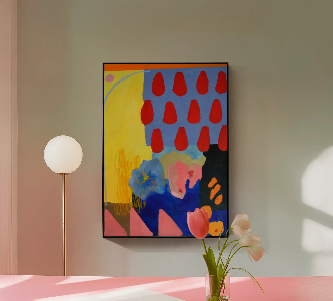 purple thoughts plexiglass da Silvaya