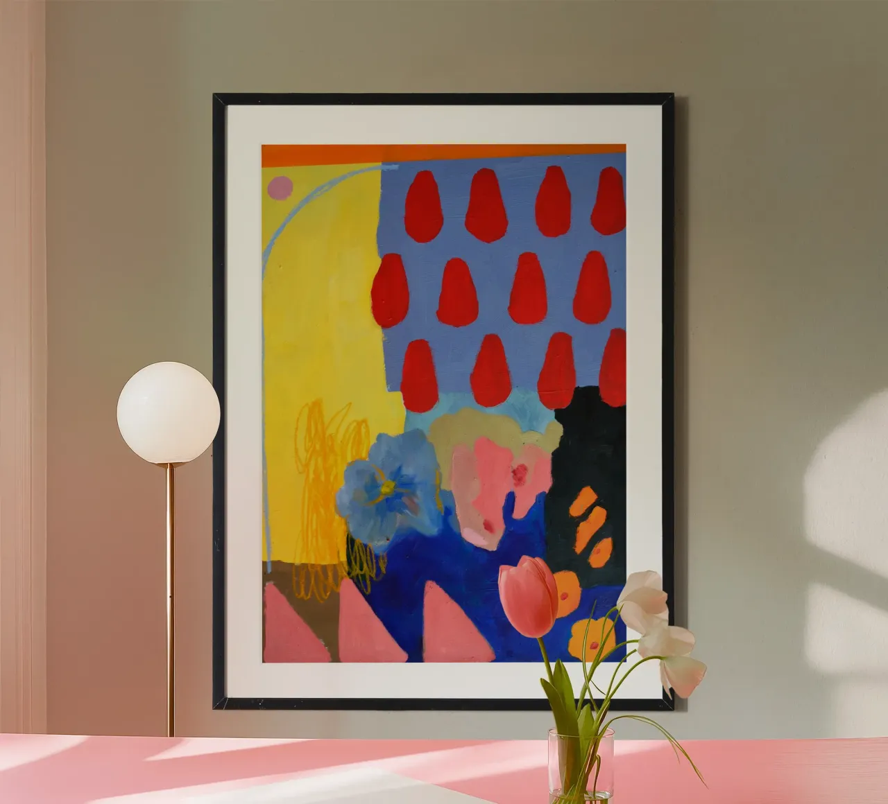 purple thoughts poster da Silvaya